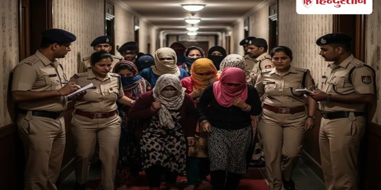 ग्वालियर में स्पा की आड़ में सेक्स रैकेट! पुलिस ने मारी रेड, STL स्पा सेंटर सीज, Madhya-pradesh Hindi News