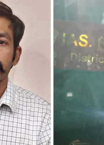 ‘कलेक्टर साहब’ वाली नेम प्लेट; खुद को IAS बता रौब जमाने वाले को इंदौर पुलिस ने दबोचा, Madhya-pradesh Hindi News