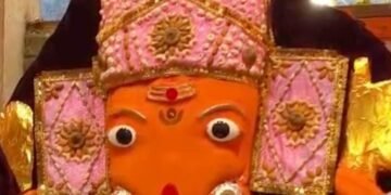 मंदसौर के द्विमुखी चिंताहरण गणपति मंदिर में गणेश जी के दो स्वरूप, 7 फीट ऊंची अनूठी प्रतिमा, मध्य प्रदेश वीडियो न्यूज