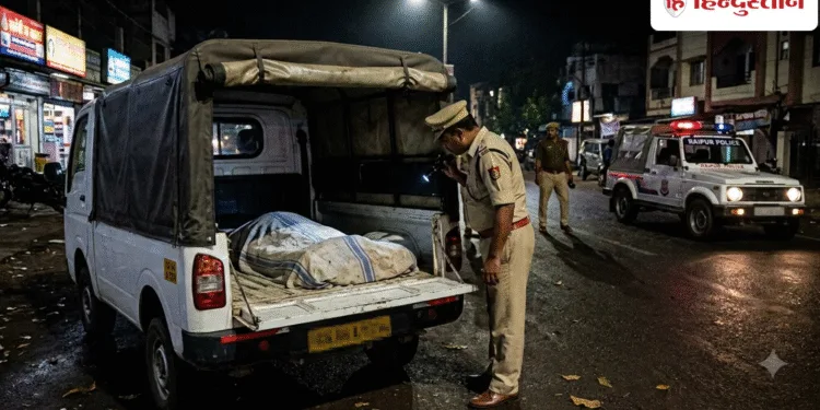 ठिकाने लगाने ही वाला था लाश, गश्त कर रही पुलिस ने बिगाड़ा दामाद का ‘परफेक्ट मर्डर’ प्लान, Raipur Hindi News
