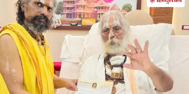 श्रीकृष्ण जन्मभूमि में कार सेवा का निर्णय हुआ तो मैं भी शामिल रहूंगा; अयोध्या महंत नृत्यगोपाल का ऐलान, Uttar-pradesh Hindi News