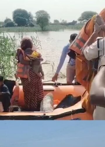 मुरैना में कुंवारी नदी के बढ़ते जलस्तर से बाढ़ जैसे हालात, 71 ग्रामीणों को सुरक्षित निकाला गया, मध्य प्रदेश वीडियो न्यूज
